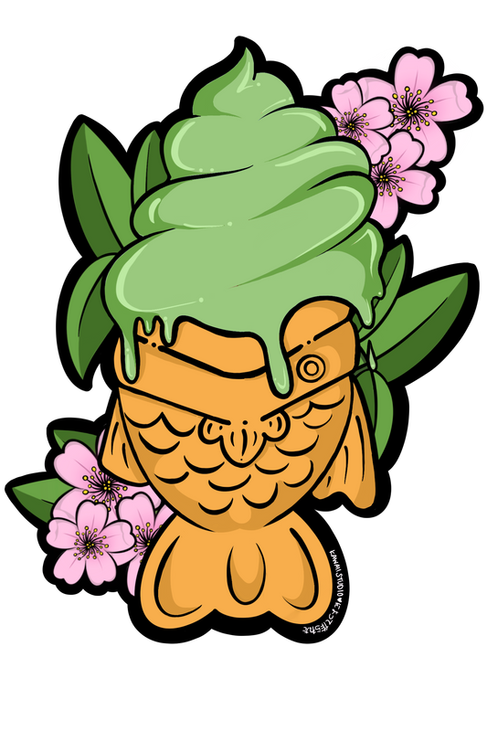 Matcha & Sakura Taiyaki
